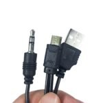 Kabel Splitter Aux Micro USB to USB Male Jack Audio 3.5mm Converter Konverter Adapter Speaker - Image 2