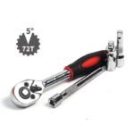 Kunci Ratchet Shock Set Repair Tool Kit 46 Pcs Sok Shok Pas Ring Obeng - Image 2