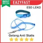 Gelang Anti Static Listrik Statis ESD Service Wrist Strap Band LEKO