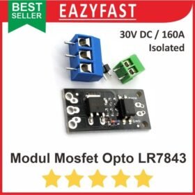 Modul Mosfet LR7843 160A Opto Switch Trigger Driver PWM Relay Module