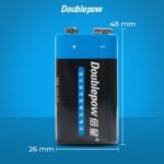 Baterai Kotak 9V DoublePow 9 V Volt Battery Batu Batre bkn ABC Alkaline - Image 2