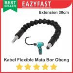 Mata Bor Obeng Hex Shank Kabel Flexible Cable Extension Shaft