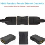 Converter Adapter HDMI Female to HDMI Female Cewek Betina Sambungan Perpanjang Kabel Konverter Adaotor - Image 3