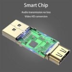 Converter Adapter DP Display Port Male to HDMI Female Konverter DisplayPort Video VGA Full HD 1080P - Image 2