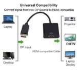 Converter Adapter 4K DP Display Port Male to HDMI Female Konverter DisplayPort Video VGA Full HD - Image 3