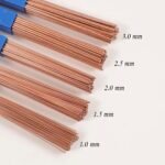 Kawat Las Tembaga Suhu Rendah 50cm 1.5mm 2mm Low Temperature Tambal Pipa Pipe Flux Brazing Gas Torch - Image 3