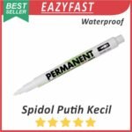 Spidol Ban Putih 1mm Permanen Anti Air Waterproof Pena Pulpen White Paint Permanent Marker Oil Based