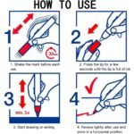 Spidol Ban Putih 1mm Permanen Anti Air Waterproof Pena Pulpen White Paint Permanent Marker Oil Based - Image 3