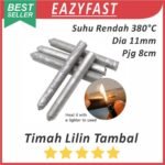 Kawat Batang Las Timah Tambal Suhu Rendah Dia 10mm 8cm Low Temperature  Flux Brazing Gas Torch