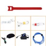 Tali Ikat Kabel Ties Velcro Strap Set 50 Pcs Cable Management Organizer Tis Perapi Velkro Reusable - Image 3