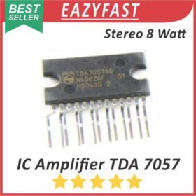 IC Audio Power Amplifier TDA7057 TDA 7057 AQ Transistor Chip Ampli Speaker Aktif Sound System HiFi TDA7057AQ