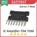 IC Audio Power Amplifier TDA7266 TDA 7266 SA Transistor Chip Ampli Speaker Aktif Sound System HiFi TDA7266SA