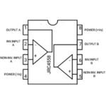 IC Dual Op Amp Low Noise JRC4558 JRC 4558 D DIP Transistor Chip JRC4558D Operational Amplifier Ampli OpAmp - Image 2