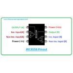 IC Dual Op Amp Low Noise JRC4558 JRC 4558 D DIP Transistor Chip JRC4558D Operational Amplifier Ampli OpAmp - Image 3