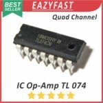 IC Quad JFET Op Amp TL074 TL 074 CP ST DIP Transistor Chip TL074CP TL074ST Operational Amplifier Ampli OpAmp