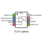 IC JFET Op Amp TL071 TL 071 CP ST DIP Transistor Chip TL071CP TL071ST Operational Amplifier Ampli OpAmp - Image 2