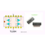 IC JFET Op Amp TL084 TL 084 CP ST DIP Transistor Chip TL084CP TL084ST Operational Amplifier Ampli OpAmp - Image 2