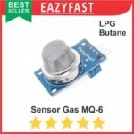 MQ-6 MQ6 Sensor Gas LPG Butane Propane mudah terbakar Module Arduino