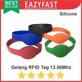 Gelang RFID 13.56Mhz 13.56 Mhz Bracelet Silicone Tag Mifare RC522 1KB