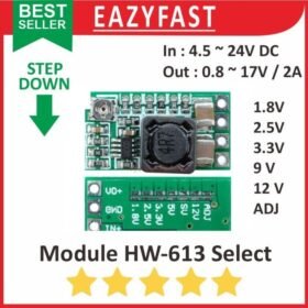 Step Down 3A HW613 HW 613 Module Modul DC Fix Select Power Regulator