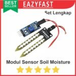 Modul Sensor Kelembapan Kelembaban Tanah Lembab Lembap Soil Moisture Arduino Compatible Module