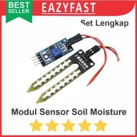 Modul Sensor Kelembapan Kelembaban Tanah Lembab Lembap Soil Moisture Arduino Compatible Module