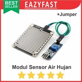 Modul Sensor Deteksi Tetesan Air Hujan Raindrop Rain Water Detection ESP Arduino Compatible Module