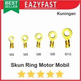 Skun Kabel Bulat Ring O Aki Accu Motor Mobil Sekun Socket M3 M4 M5 M6 M8
