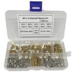 Spacer PCB Besi Kuningan M3 Set 180 Pcs Kaki Metal Mur Baut 3mm 4-12mm - Image 2