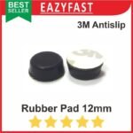 Karet dudukan kaki 12mm Bumper Stiker Anti Slip Skid Mat Rubber Pad