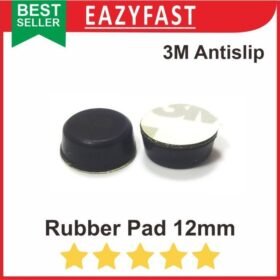 Karet dudukan kaki 12mm Bumper Stiker Anti Slip Skid Mat Rubber Pad