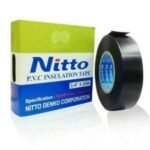 Isolasi Kabel Listrik Hitam Solatip Lakban Nitto PVC Tape 3/4" x 25m - Image 2