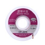 Solder Wick Pita Kawat Tembaga Pembersih Timah 2mm Desoldering Braid - Image 2