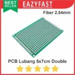 PCB Lubang IC 5x7 5x7cm Double Layer Bolong Titik Matrix Fiber FR4
