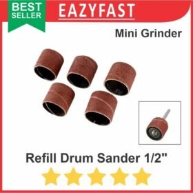 Refill mata Amplas Ring 1/2" Mini Grinder Kertas Pasir Bulat Drum