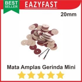 Mata Amplas Gerinda Mini Grinding Sanding Disc Pad 20mm