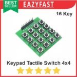 Keypad Numpad 4x4 16 Matrix Tactile Push Button Switch Arduino Input