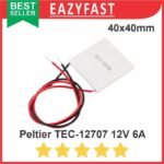Peltier TEC-12706 Plat Keramik Panas Dingin Dispenser CPU Generator