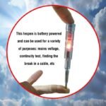 Tes Test Pen Tespen AC DC Voltage Tester Wire Detector Kabel Putus - Image 2