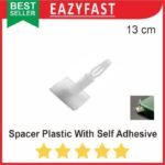 Spacer PCB Plastik 13mm Kaki Dudukan Penjepit Lem Stiker PCB 10mm 15mm