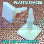 Spacer PCB Plastik 13mm Kaki Dudukan Penjepit Lem Stiker PCB 10mm 15mm - Image 3