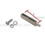 Spacer 5mm 5 mm 0.5cm m3 3mm Kaki Dudukan PCB Kuningan Besi 1 set hex - Image 2