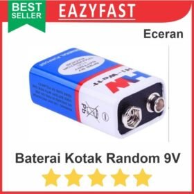 Baterai Kotak 9V 9 V volt HW Hi-Watt Batu Batre bukan ABC Alkaline