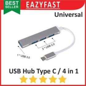 OTG USB HUB Type C 3.0 4 Port High Speed Data Fast Charge PD Cable Kabel Konverter Universal