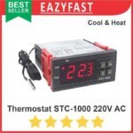 Thermostat STC-1000 220V AC Temperatur Suhu Otomatis Panas Dingin Cool