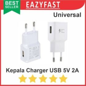 Adaptor Charger Kepala Batok Casan USB 5V 2A 5 V Volt 2 A Ampere