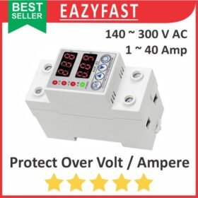 Over Under Voltage Volt Amp Protect Protector Protection Din Rail MCB