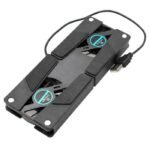Kipas Laptop Dual Fan Lipat Portable Dudukan Fold Cooler Cooling Pad - Image 2