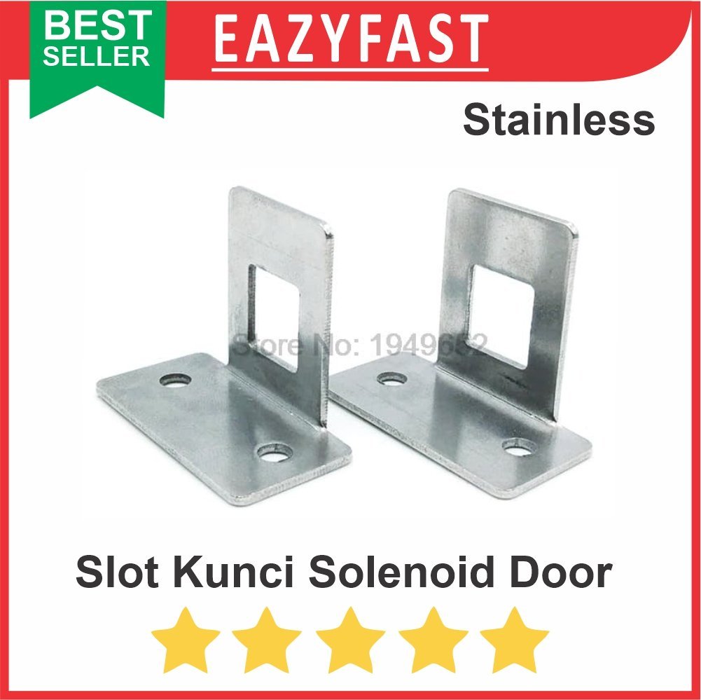 ginee_20250916153033780_1660014388.jpg Lubang Selenoid Door Lock Guide Female Kunci Pintu Elektrik Otomatis RFID Solenoid - Image 1