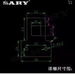 Lubang Selenoid Door Lock Guide Female Kunci Pintu Elektrik Otomatis RFID Solenoid - Image 4